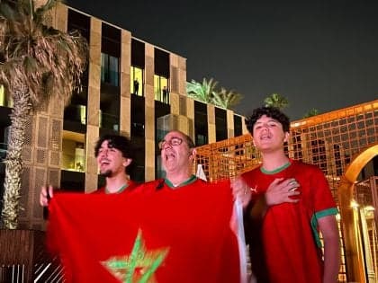 Casablanca celebra empate entre Brasil e Marrocos na Copa do Mundo