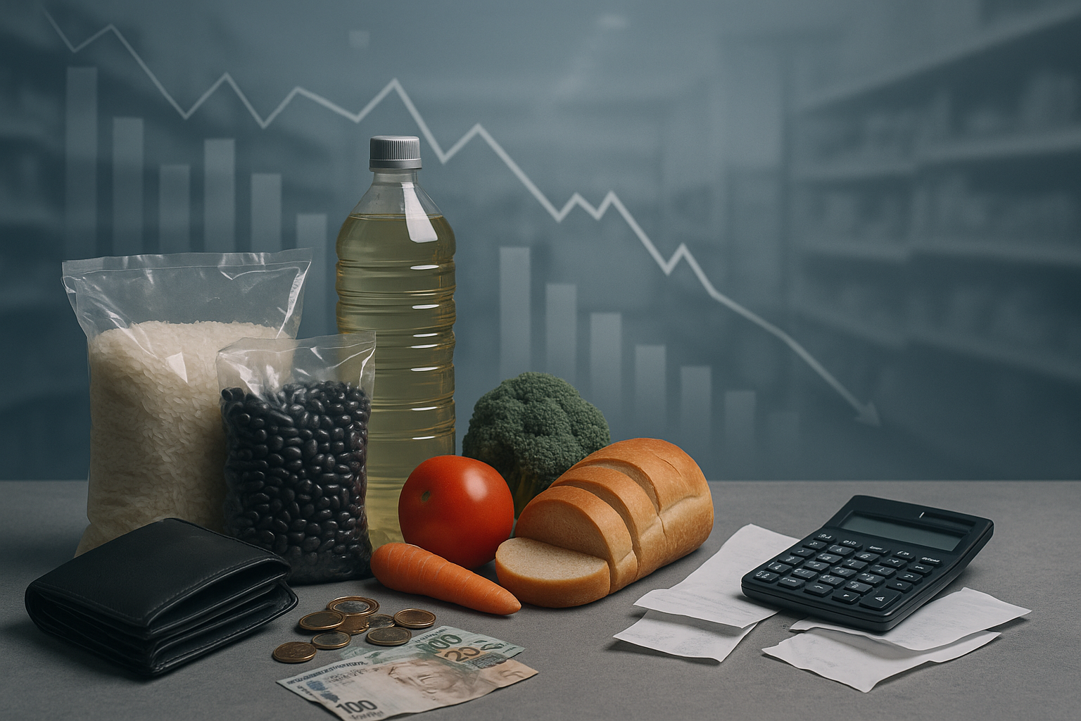 Pesquisa revela que 46% dos brasileiros veem economia em declínio