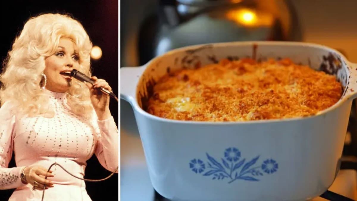 Caçarola de cinco camadas é a nova receita da cantora Dolly Parton