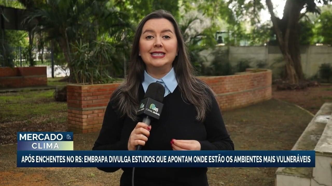 Estudo da Embrapa Identifica Áreas Vulneráveis no Rio Grande do Sul
