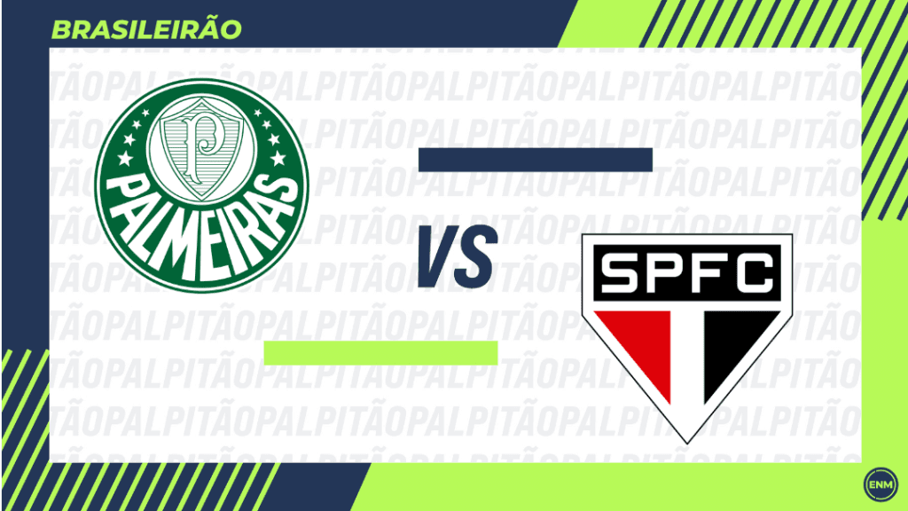 São Paulo e Palmeiras se enfrentam no Choque-Rei pelo Brasileirão