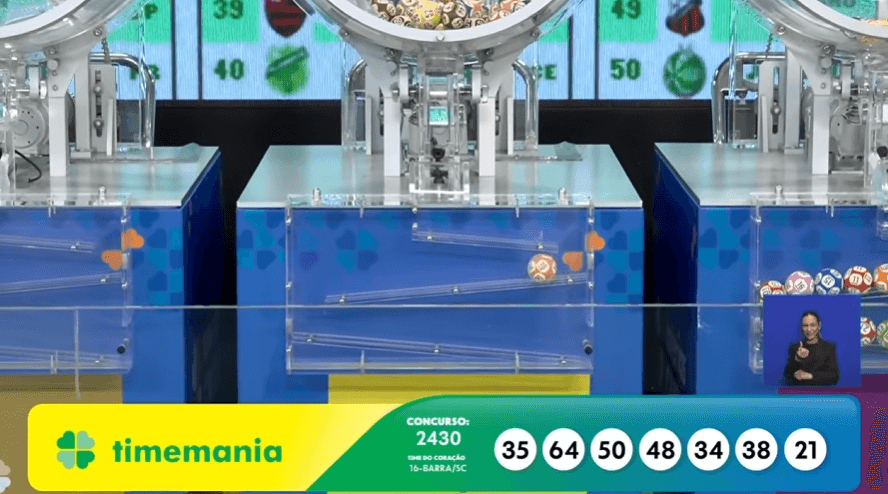Resultado da Timemania: confira as dezenas sorteadas no concurso 2430