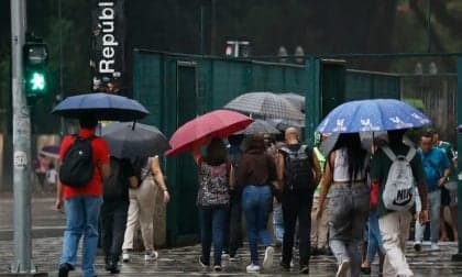Previsão de chuvas intensas afeta Sudeste e Região Norte