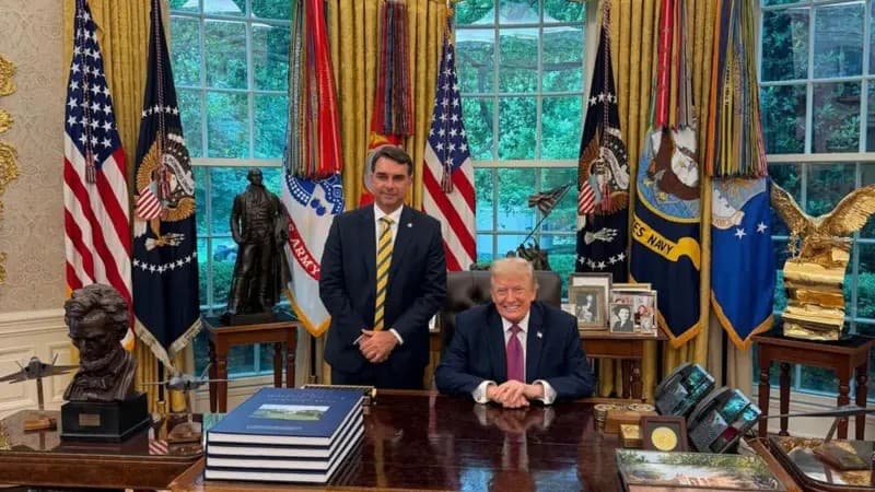 Lula critica Flávio Bolsonaro por pedido a Trump sobre PCC e CV