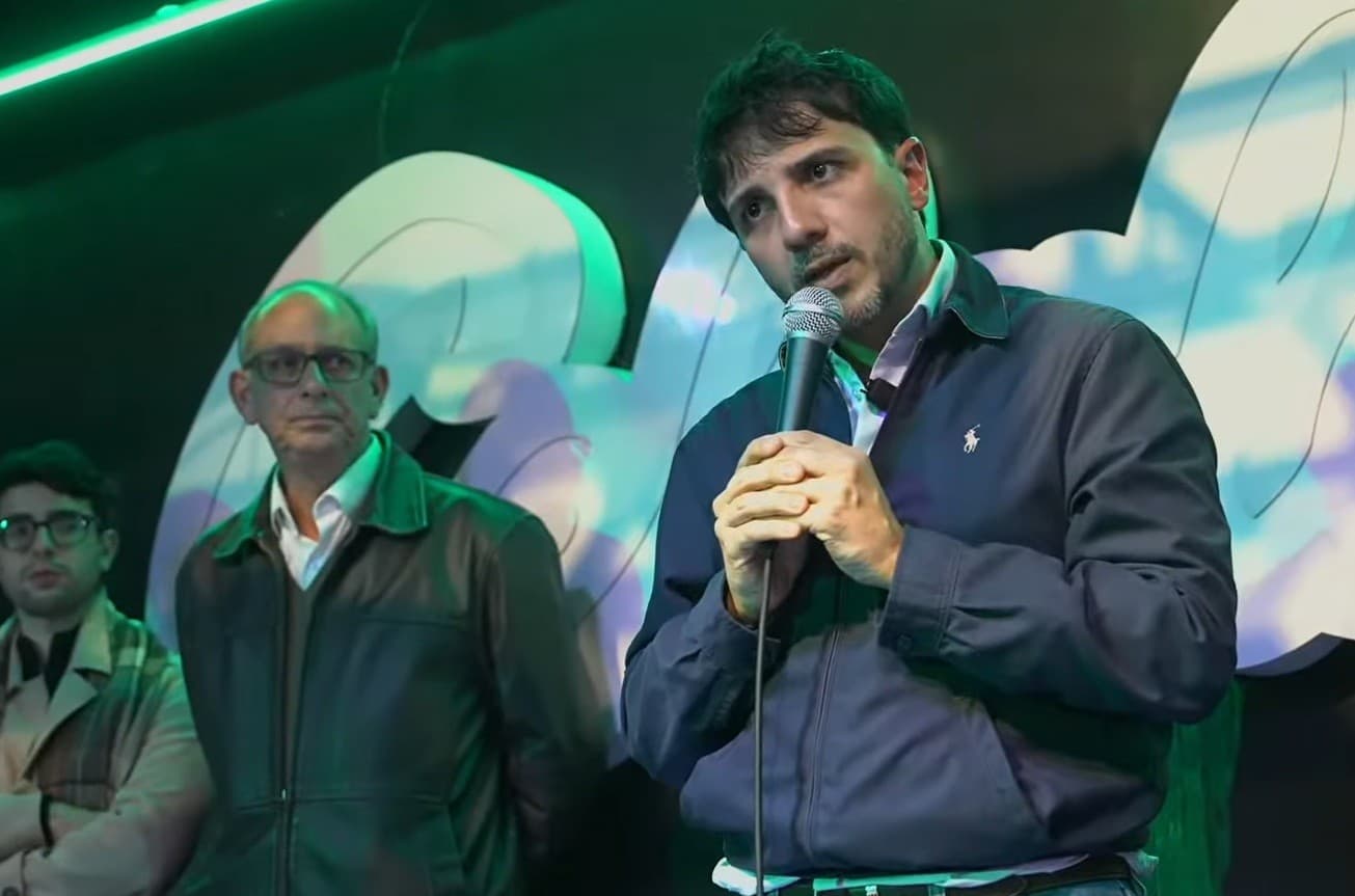 Renan Santos apresenta Aroldo Medina como vice em Caxias do Sul