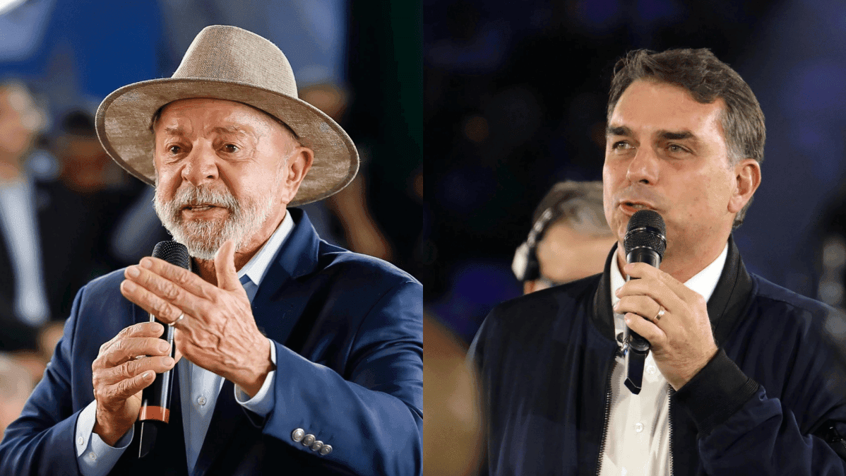 Pesquisa revela baixa aceitação de Lula e Flávio Bolsonaro entre eleitores