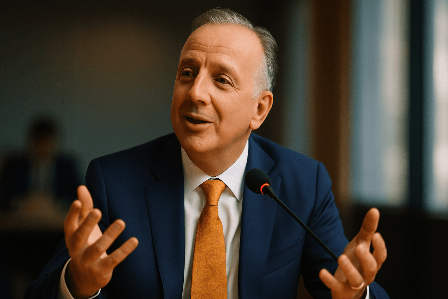 Aguinaldo Ribeiro busca apoio no Senado para regulamentação da IA