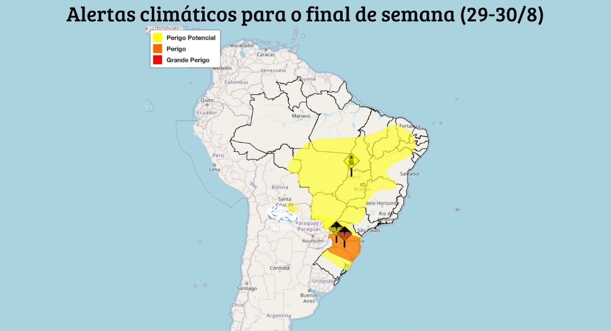 Calor intenso retorna ao Brasil após semana fria
