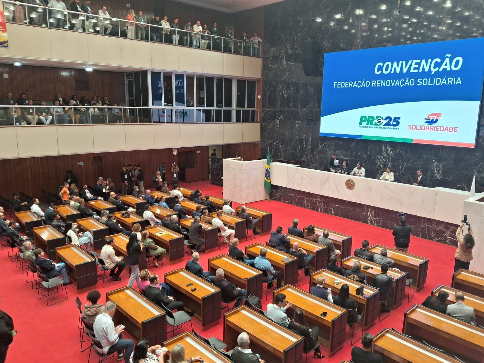 PRD e Solidariedade oficializam candidaturas para eleições 2026