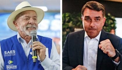 Lula e Flávio Bolsonaro em empate técnico para 2026