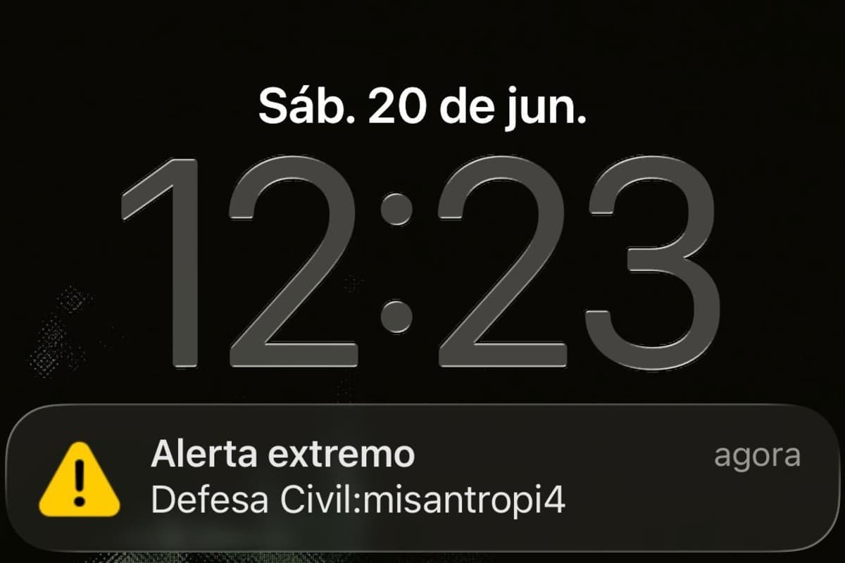 Defesa Civil alerta errado gera investigação da Polícia Federal