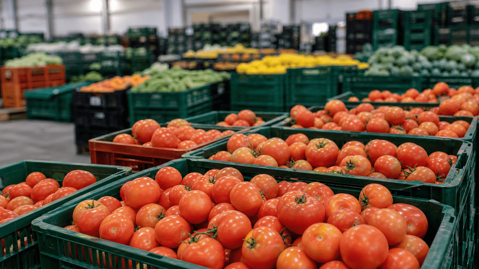 Queda de 15,85% nos preços do tomate impacta mercados nacionais