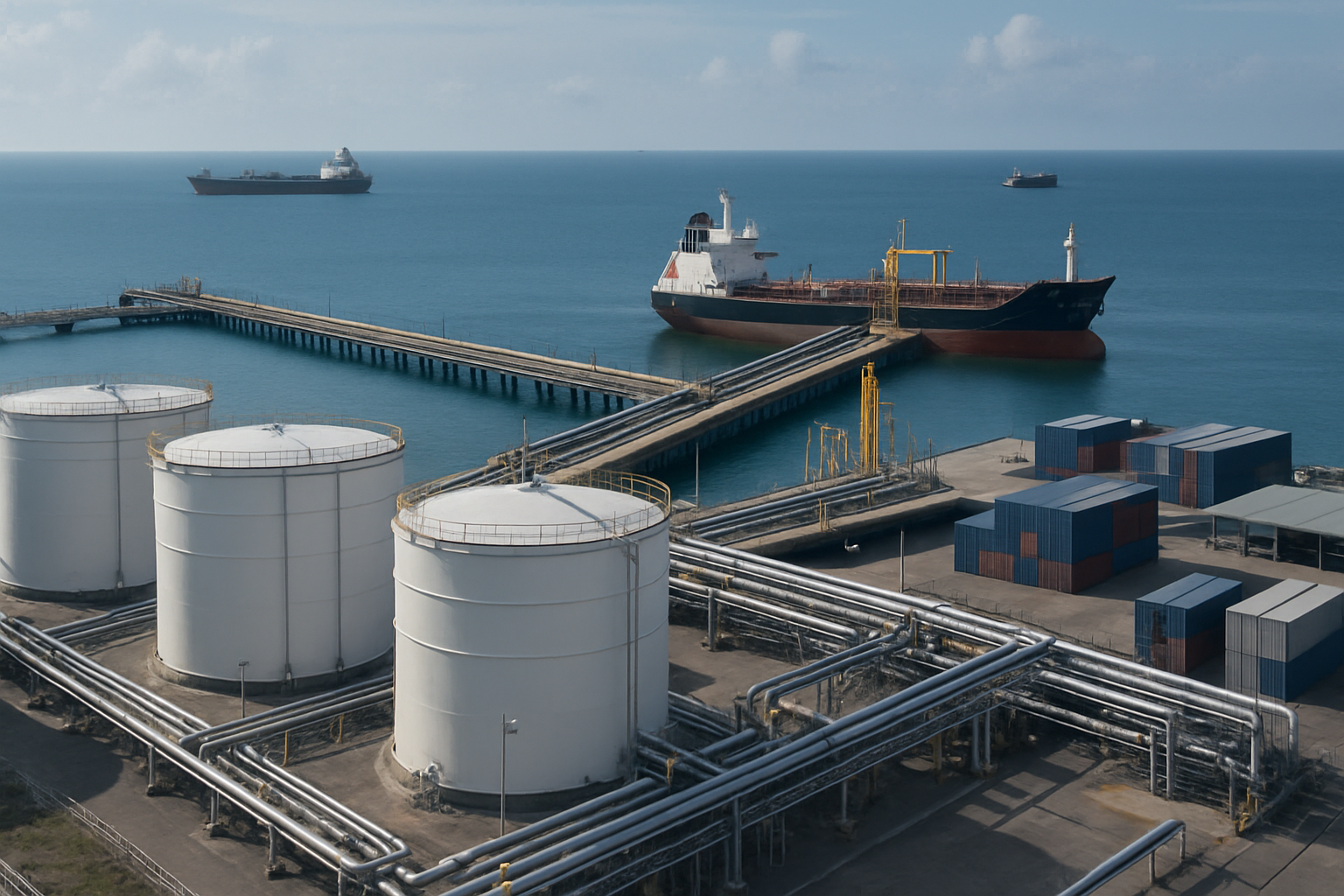 Movimentação de petróleo cresce nos portos do Nordeste em fevereiro