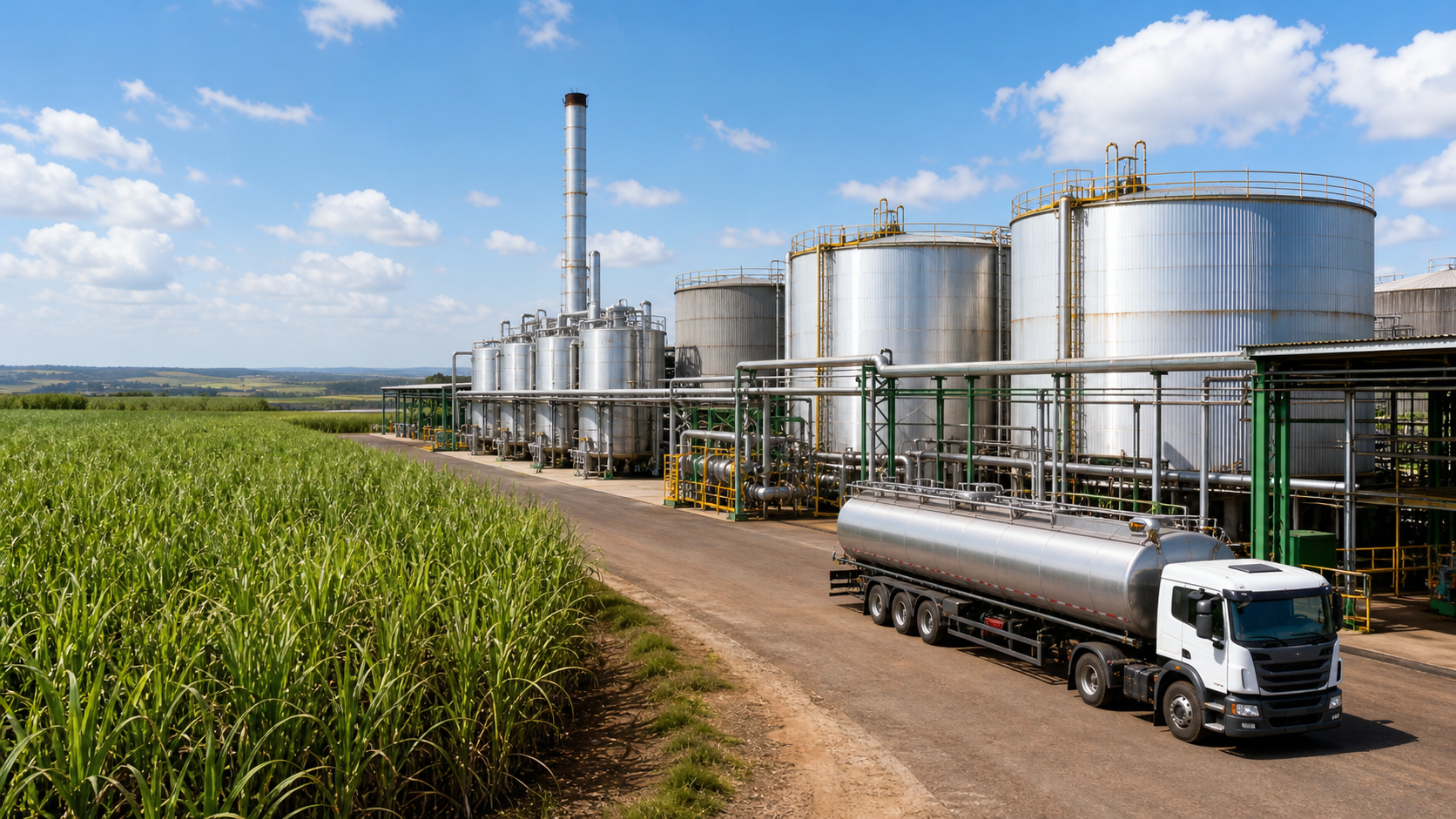 Etanol registra queda significativa em junho, enquanto diesel sobe