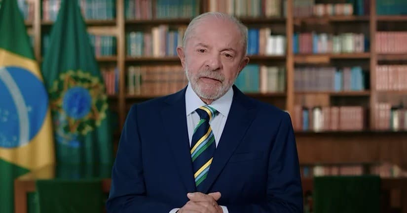 Lula afirma que Brasil não será colônia em pronunciamento de 7 de Setembro