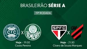 Jogos do Brasileirão: confira os duelos da 19ª rodada