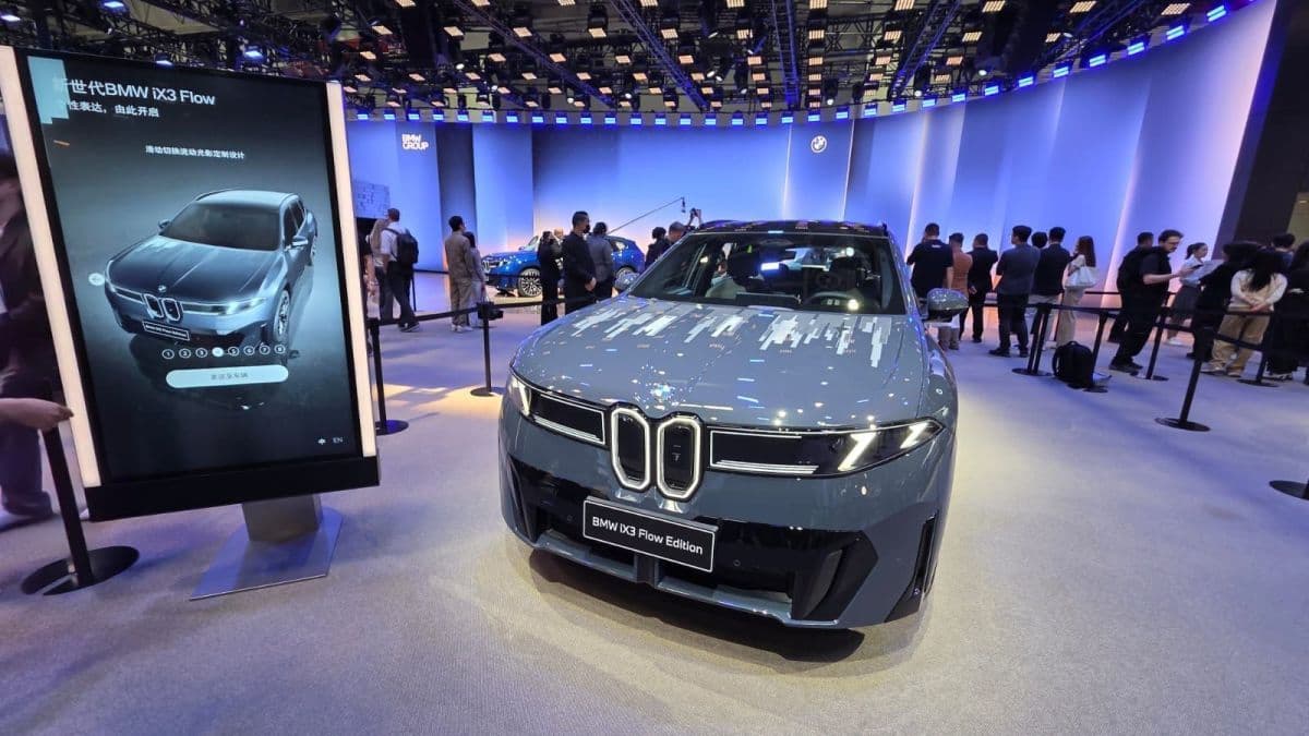BMW apresenta SUV elétrico com 900 km de autonomia e pintura mutável