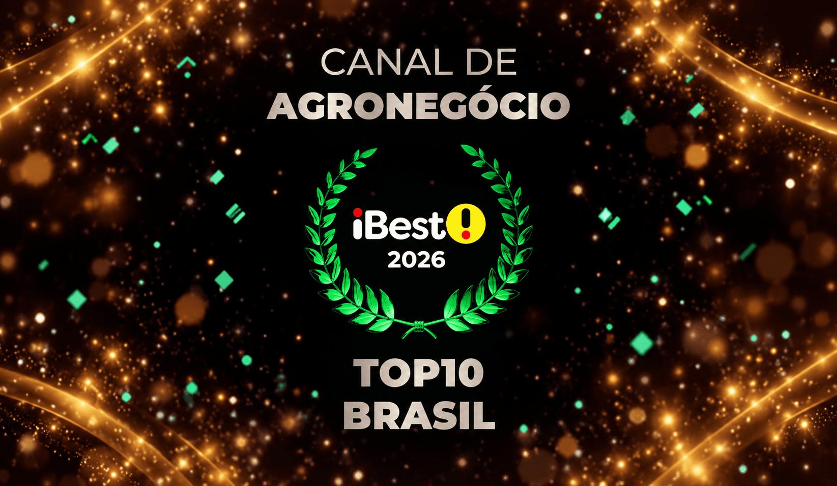 Canal Rural é indicado ao prêmio iBest entre os 10 maiores de agronegócio