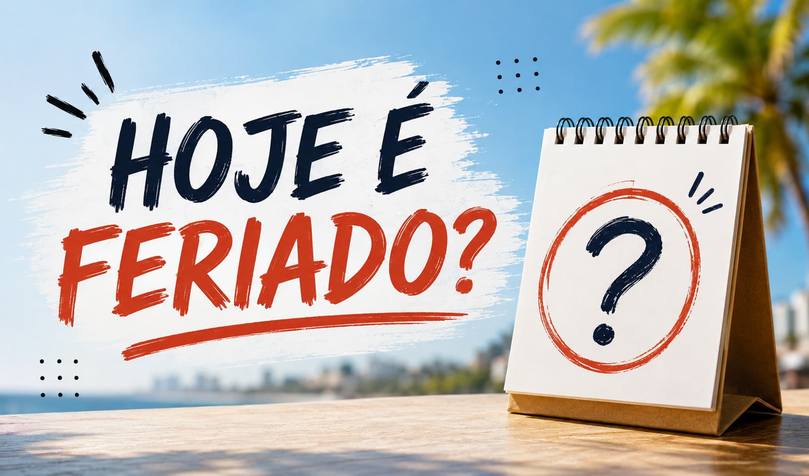 Hoje é feriado? Confira se há folga no Brasil em 13 de outubro de 2026