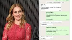 Viviane Barci de Moraes cancela voo após prisão do marido