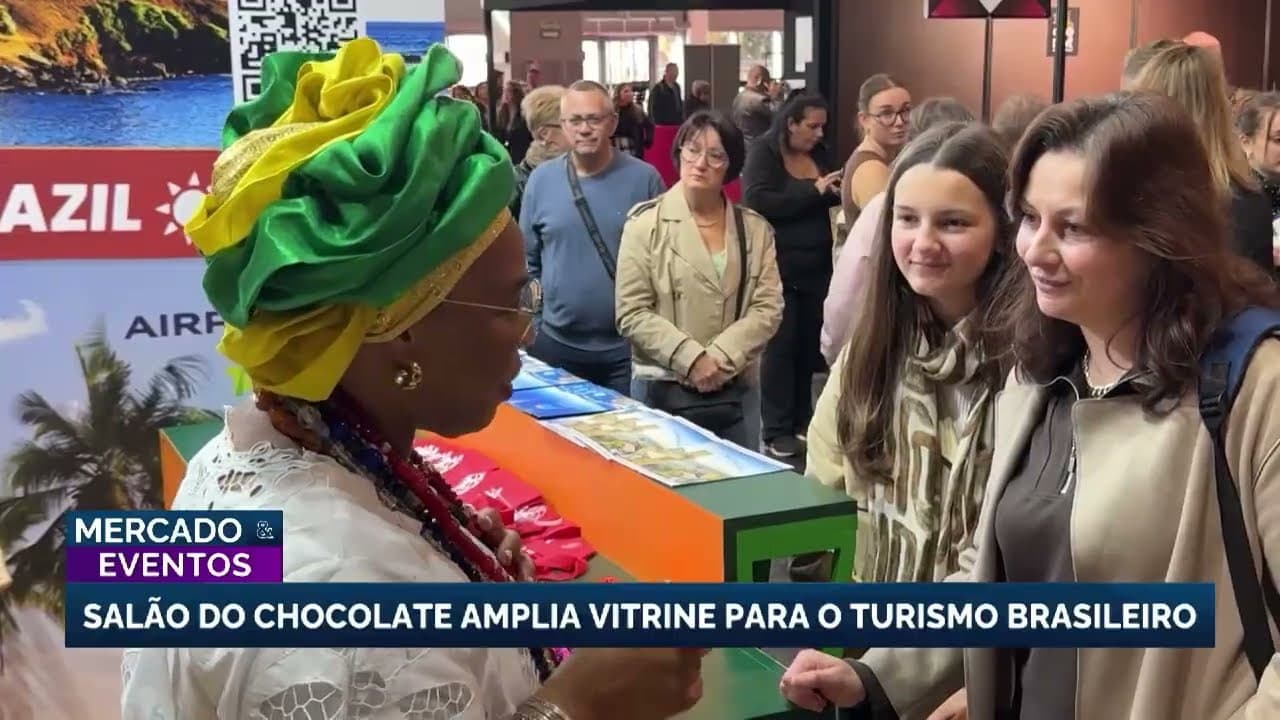 Salão do Chocolate impulsiona turismo na Bahia com crescimento de 50%