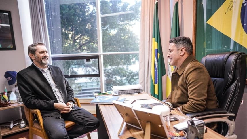 Luciano Zucco discute suinocultura do RS com lideranças do setor