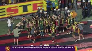 Sport brilha e avança na Série B com vitória convincente