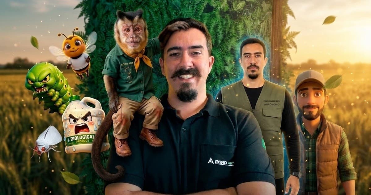 Engenheiro apresenta inovação em comunicação agrícola com vídeos em IA
