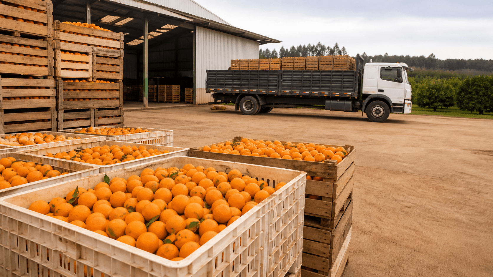 Ministro da Agricultura discute futuro do suco de laranja com CitrusBR