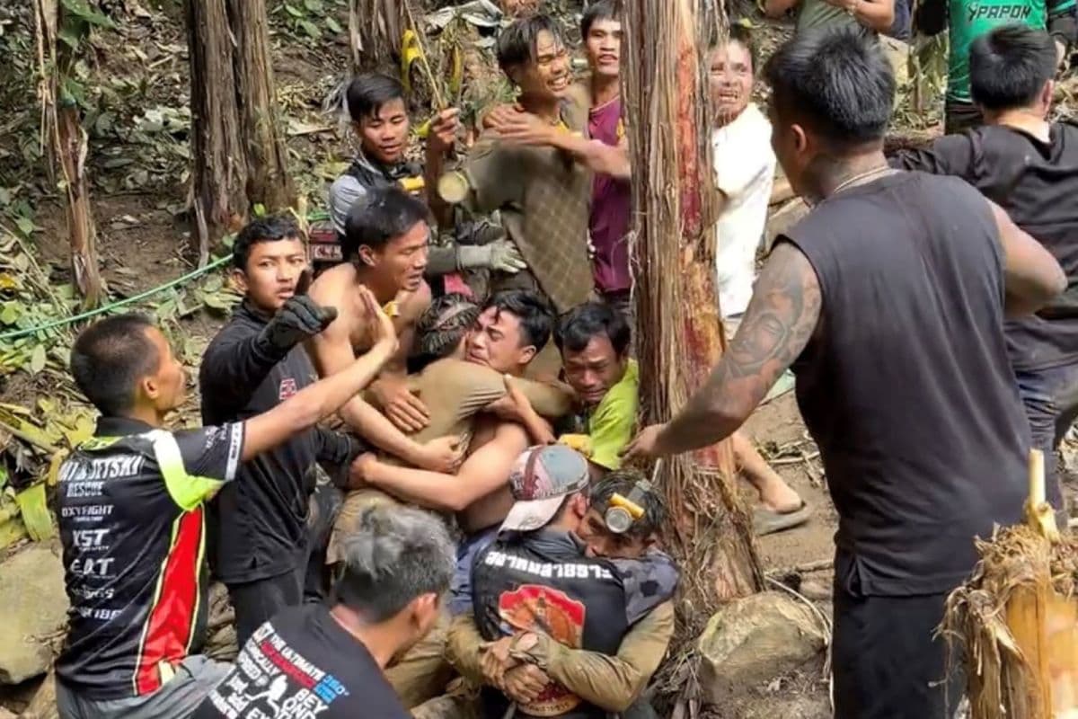 Sobreviventes no Laos escapam após 11 dias em caverna inundada