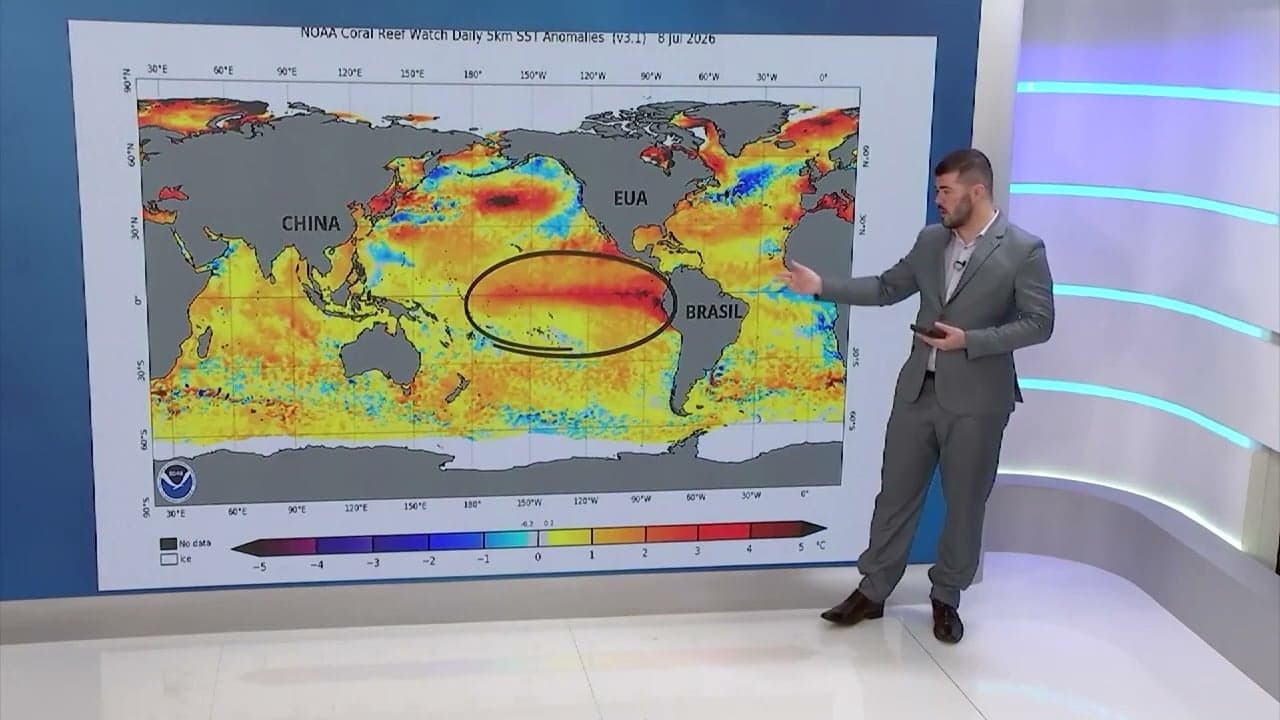 El Niño se intensifica e traz riscos climáticos para o Brasil