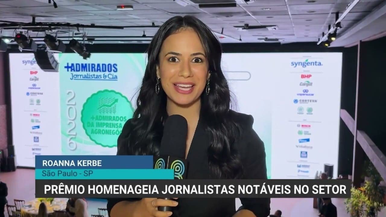 Canal Rural entre os finalistas do Prêmio Mais Admirados do Agro