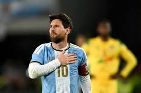 Messi se despede da seleção em mensagem no Sofascore