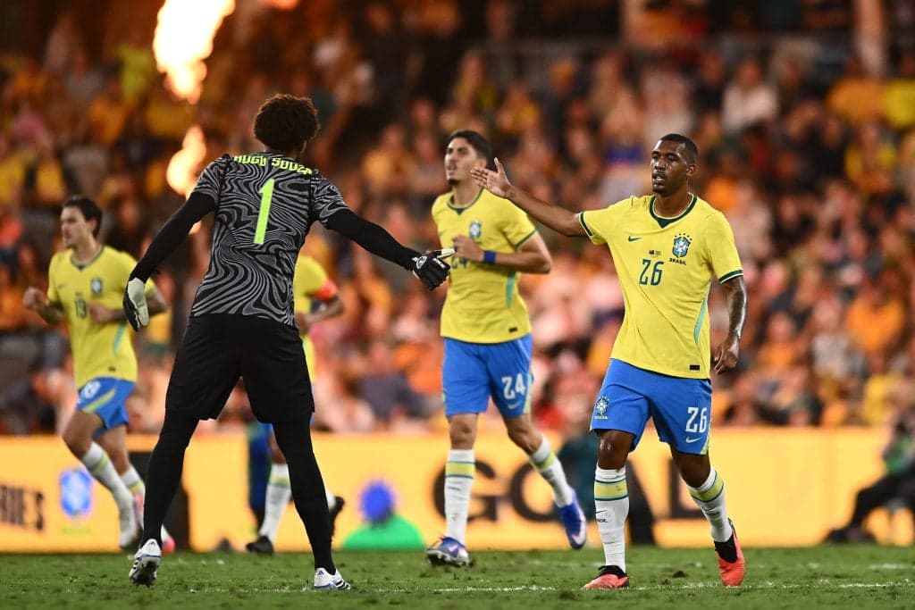 Gol de Rayan garante empate do Brasil contra a Austrália em Townsville