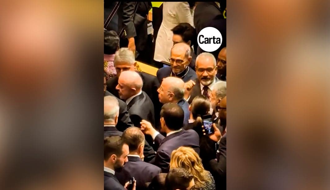 Lula é cumprimentado por líderes internacionais na abertura da ONU