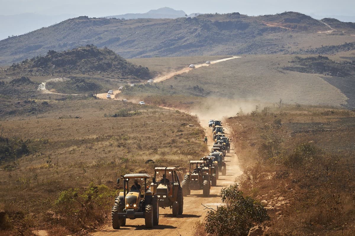 Caravana de tratores percorrerá 206 km na nova fronteira agrícola da Bahia
