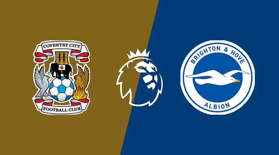 Coventry City x Brighton & Hove Albion: Onde Assistir Hoje pela Premier League 2026