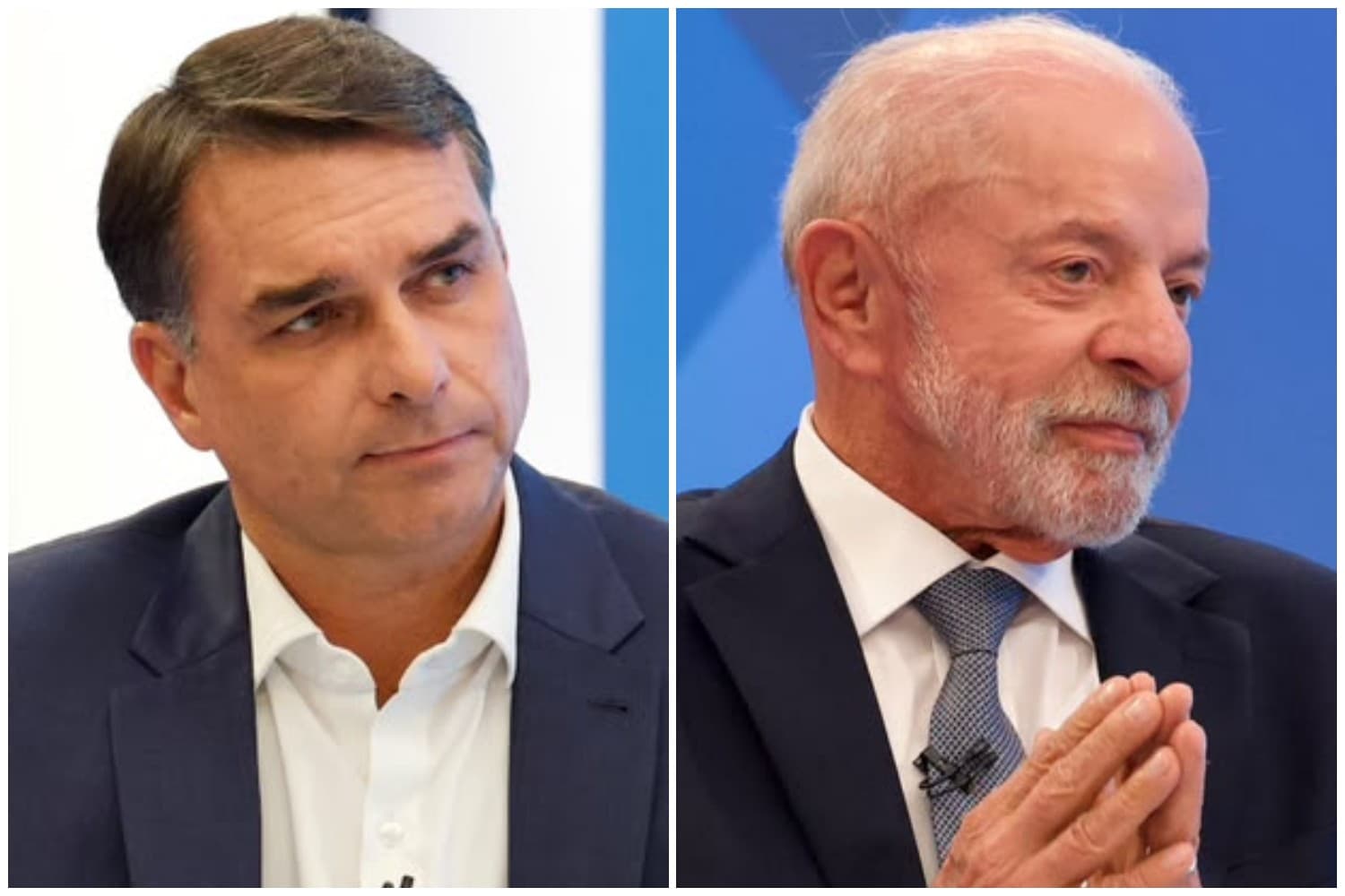 Flávio Bolsonaro e Lula têm doações eleitorais com perfis distintos