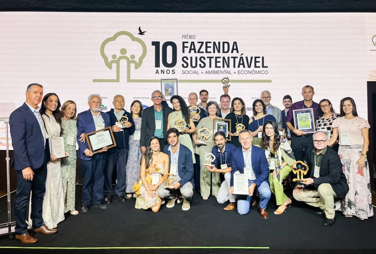 Fazendas vencedoras do Prêmio Fazenda Sustentável destacam práticas agrícolas