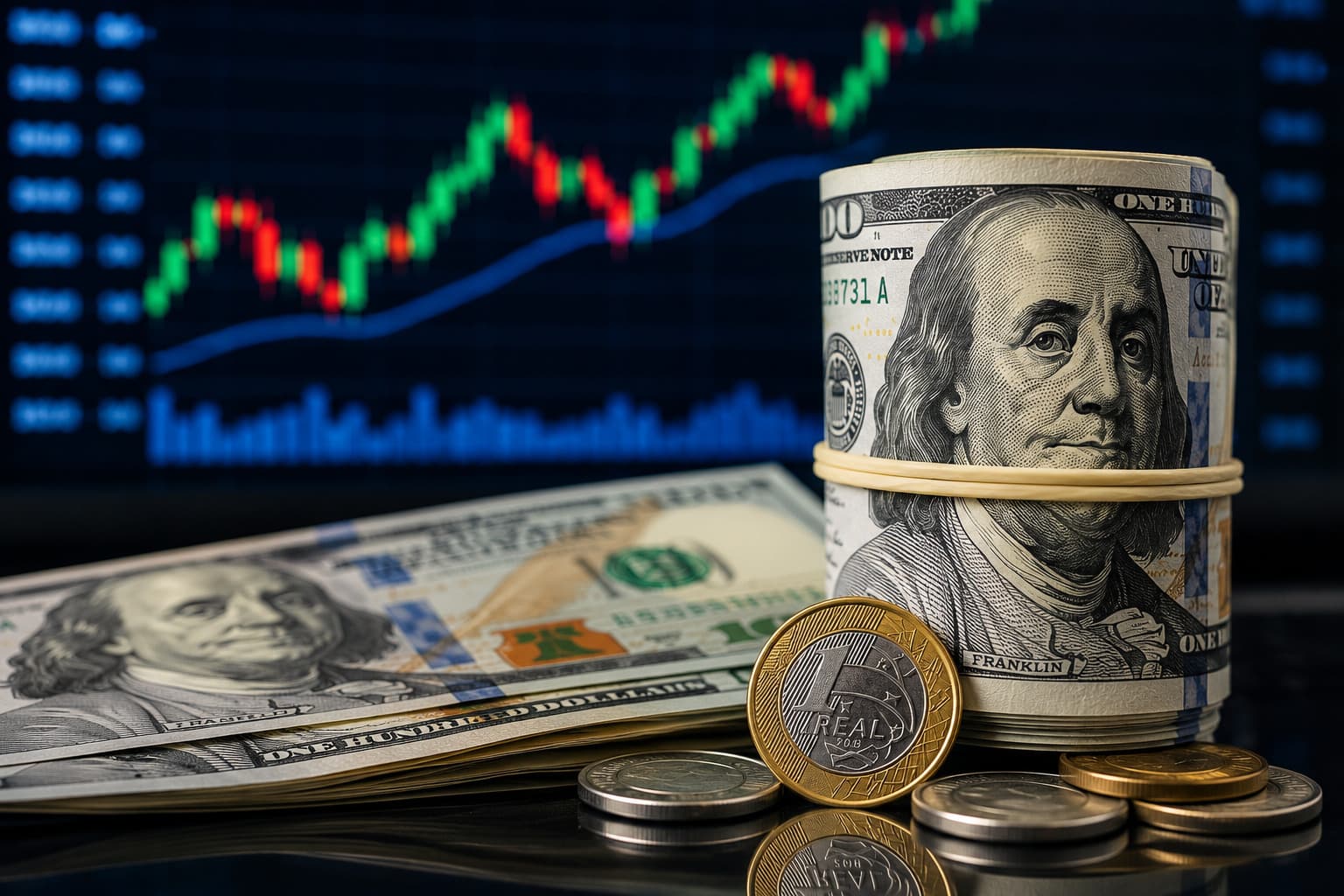 Cotação do dólar hoje: dólar comercial negociado próximo de R$ 5,02 com influência do exterior e do cenário eleitoral