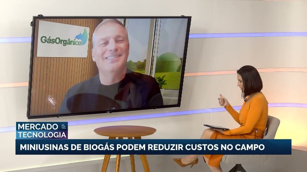Uso de resíduos rurais para energia cresce com biodigestores no Brasil