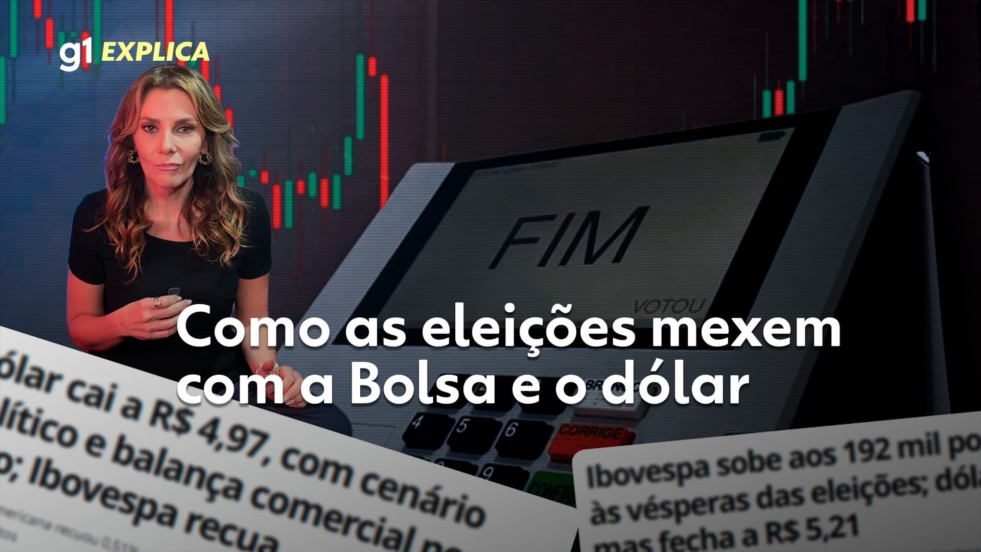Eleições impactam mercado: alta na Bolsa e queda no dólar