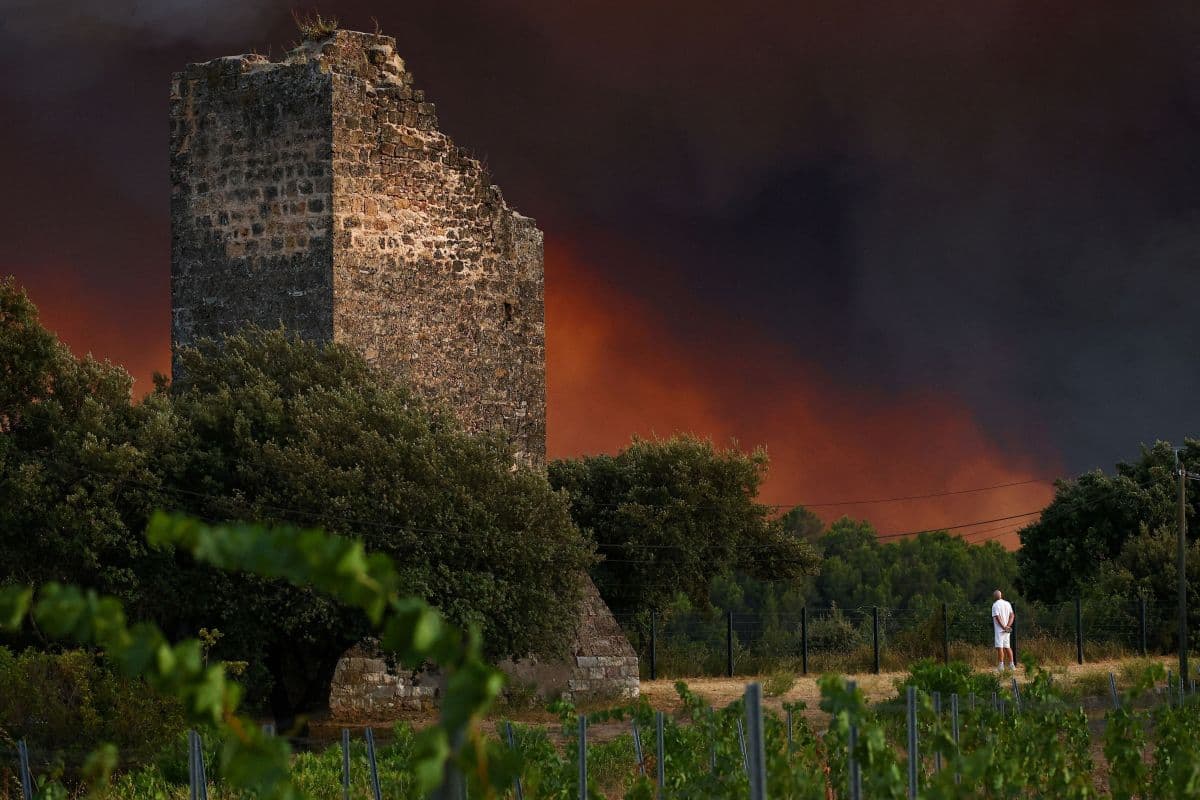Incêndio na França deixa 2.300 residências sem energia