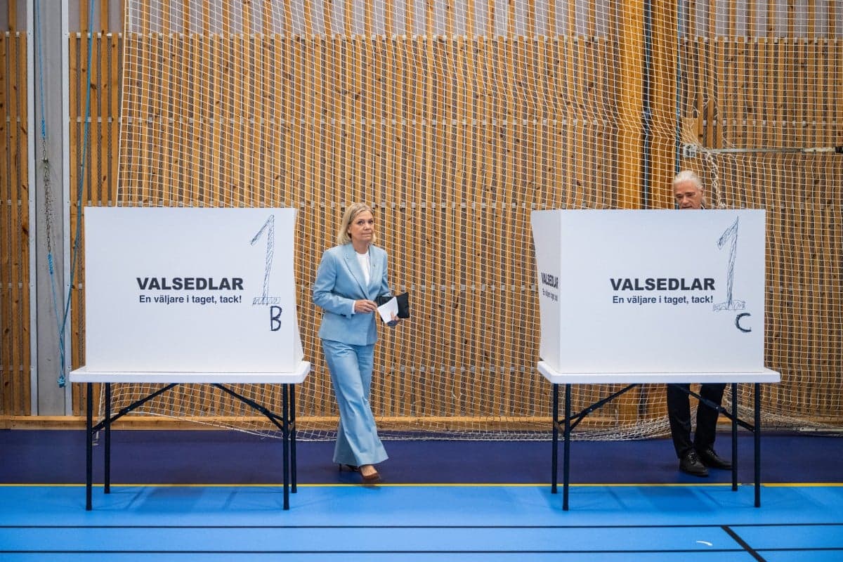 Centro-esquerda conquista vitória nas eleições na Suécia