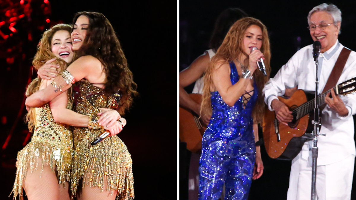 Shakira brilha no Todo Mundo no Rio com estrelas brasileiras