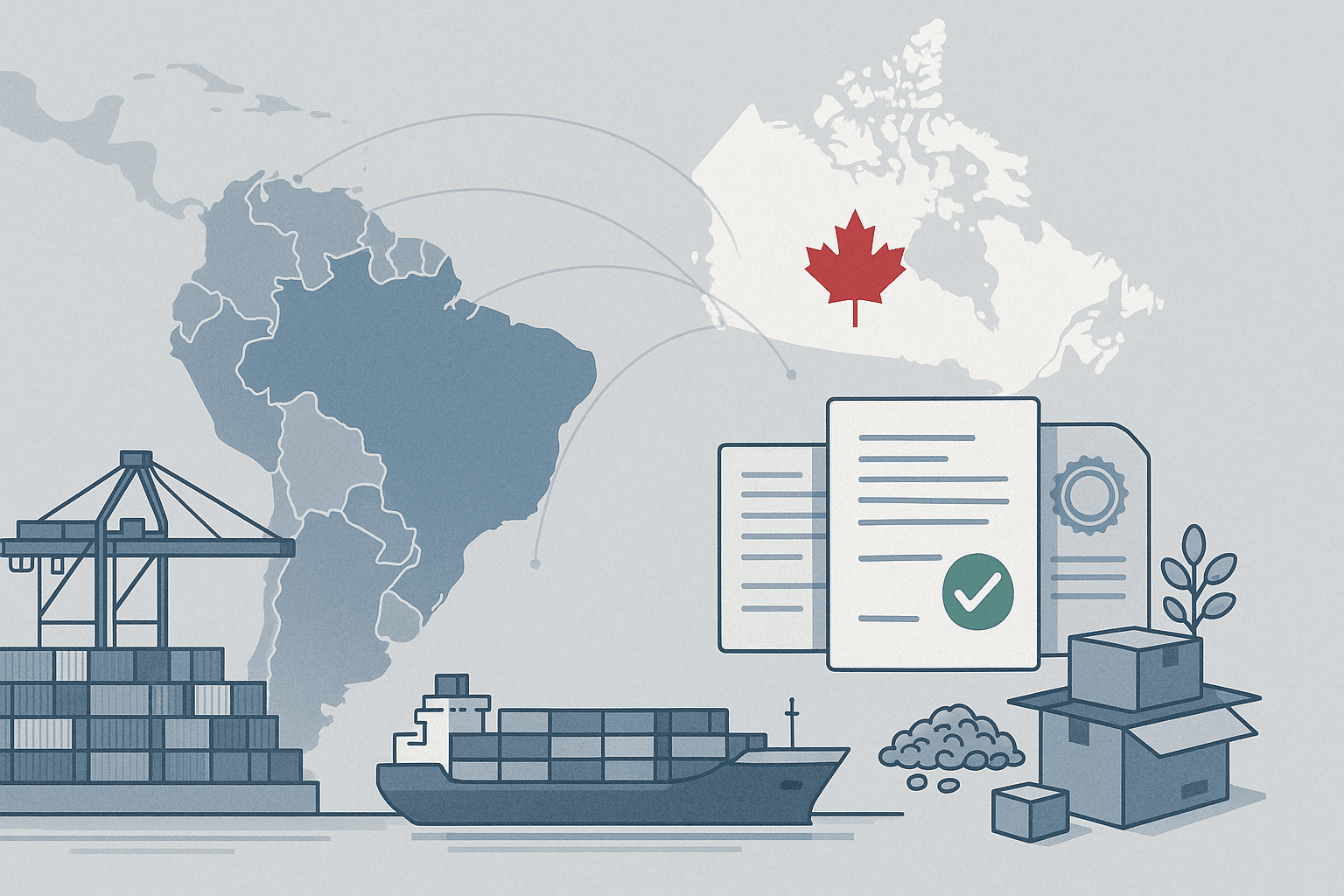 Brasil e Canadá avançam em negociações do Mercosul
