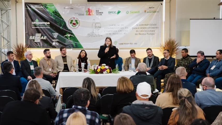 Fórum de Vitivinicultura da Campanha Gaúcha ocorre em maio