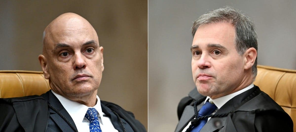 Alexandre de Moraes classifica relatório de André Mendonça como ilegal