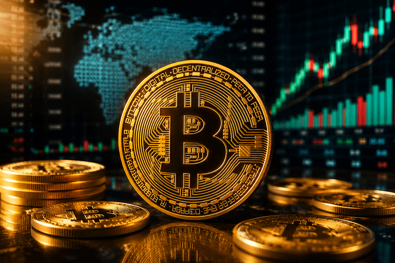 Bitcoin recua e volta aos US$ 62 mil: o que está pressionando a criptomoeda