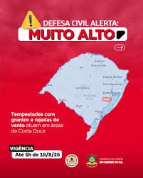 Previsão do Tempo Porto Alegre: Alerta para Tempestades Severas